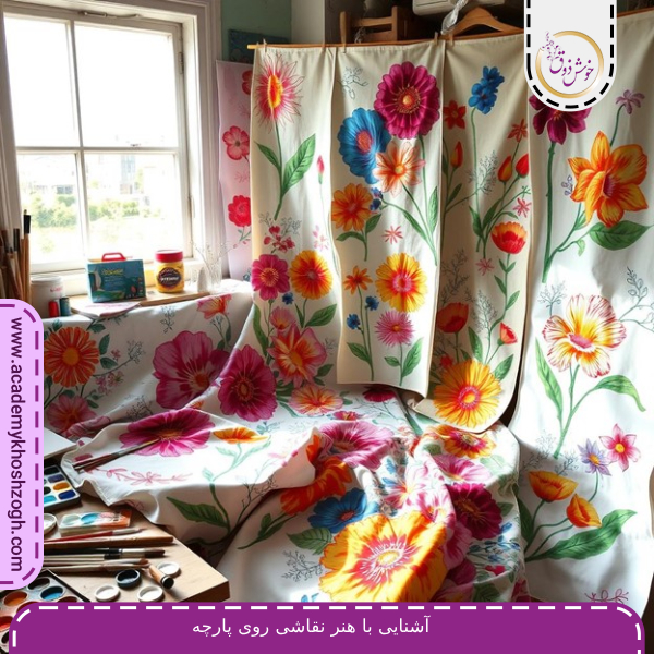 آشنایی با هنر نقاشی روی پارچه