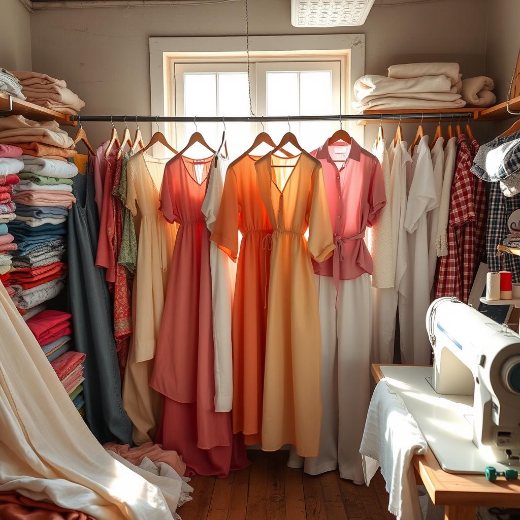 کاربردهای پارچه لینن در خیاطی