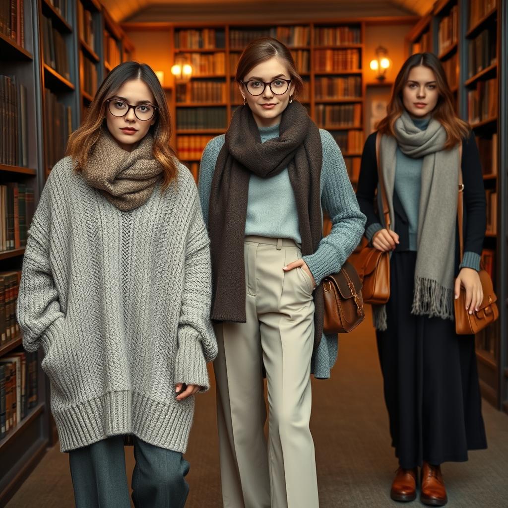 عناصر اصلی استایل گری آکادمی (Grey Academia)