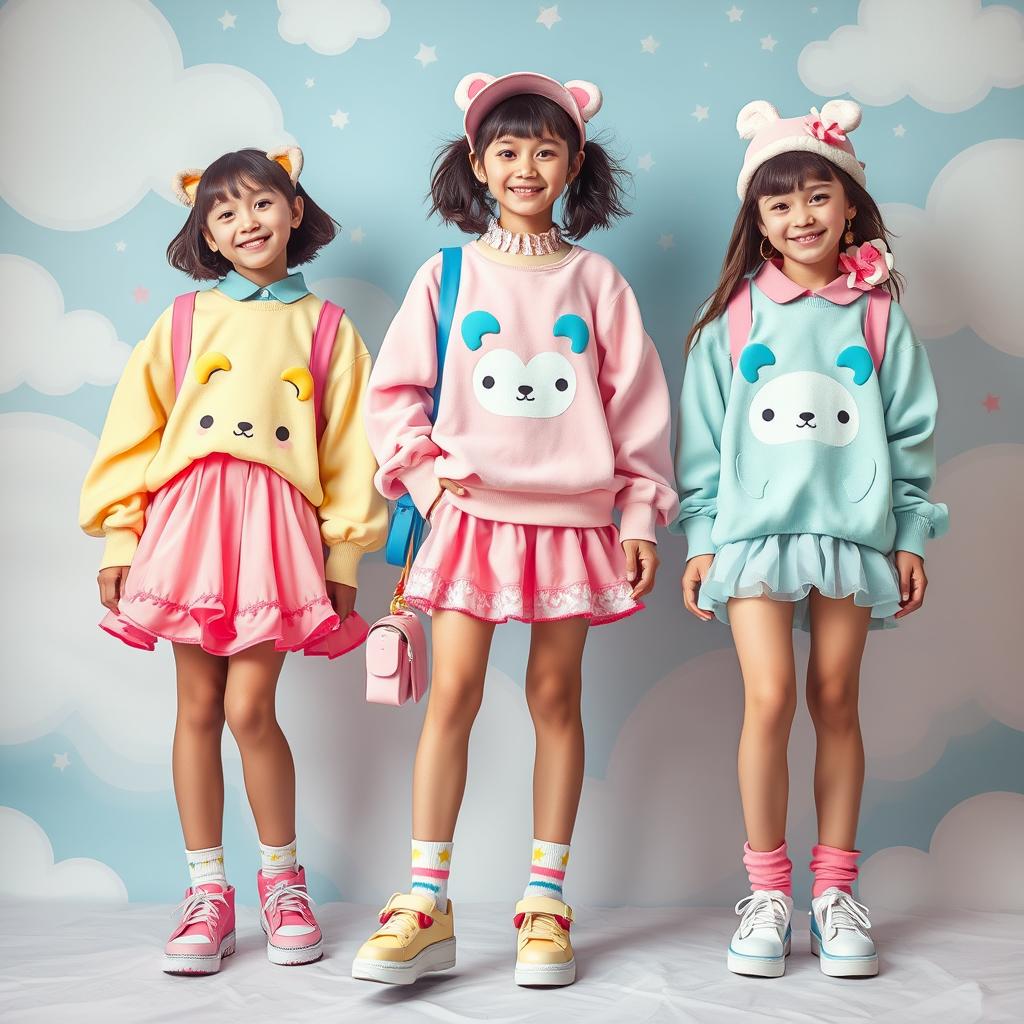استایل کاوایی – Kawaii در مد، طراحی لباس و خیاطی