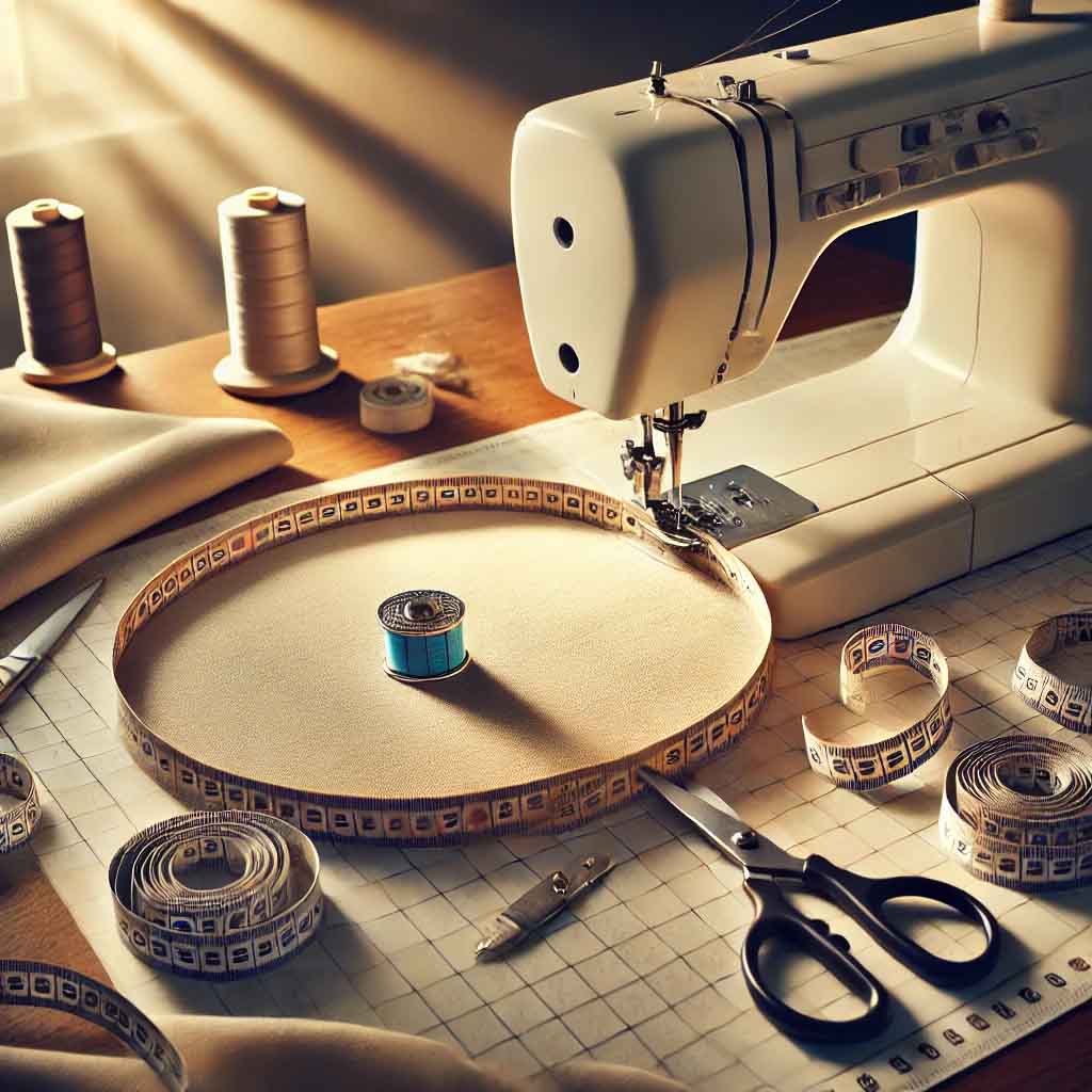 آموزش دوخت یقه گرد