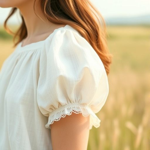 آستین دهقانی (Peasant) در خیاطی و الگوی آن در طراحی لباس