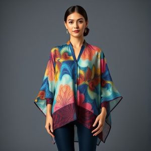 آستین کیمونو (Kimono) در خیاطی و الگوی آن در طراحی لباس