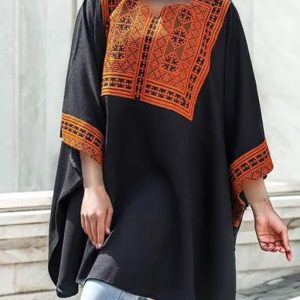 آستین خفاشی بلند (Batwing) در خیاطی و الگوی آن در طراحی لباس