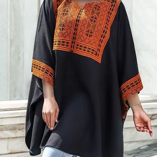 آستین خفاشی بلند (Batwing) در خیاطی و الگوی آن در طراحی لباس