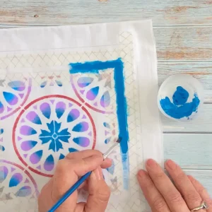 آموزش نقاشی روی پارچه