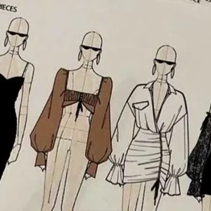 دوره طراحی لباس زنانه